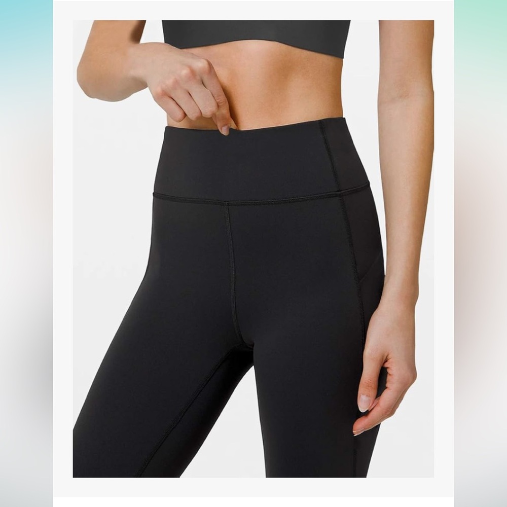 3/$10 PHISOCKAT High Waist Yoga Pants with Pockets - Picture 5 of 8